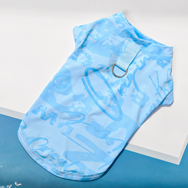 Ice Silk Pet Vest Cooling Summer Sphynx Clothing
