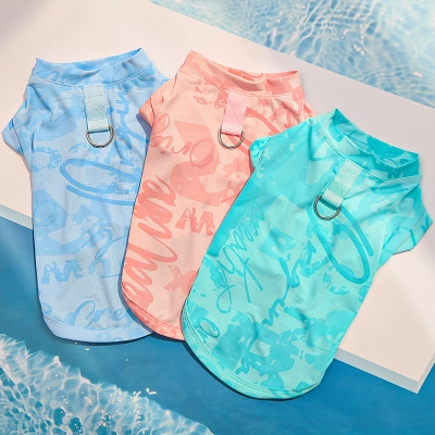 Ice Silk Pet Vest Cooling Summer Sphynx Clothing 02