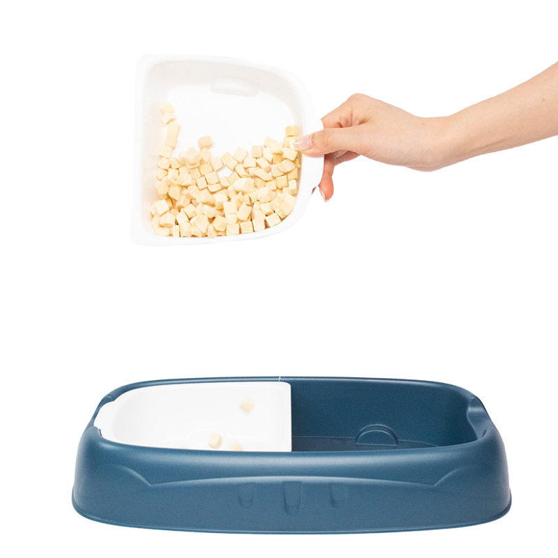 Pet Double Bowl Non Slip Splash Proof Feeder