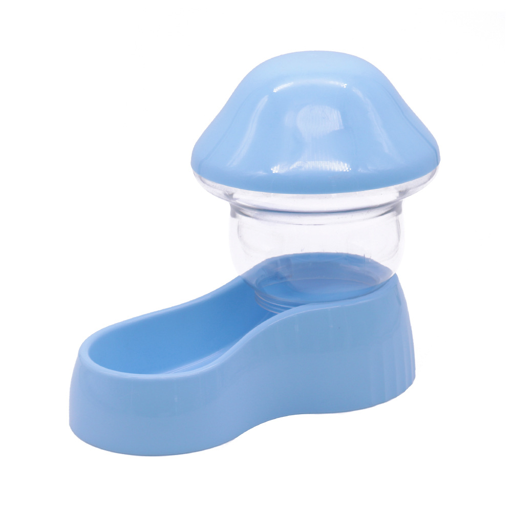 Mushroom Pet Feeder Waterer Set Automatic Dispenser