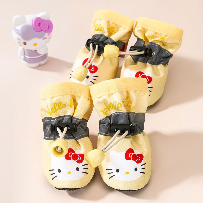 Hello Kitty Pet Shoes Non Slip Soft Sole Design