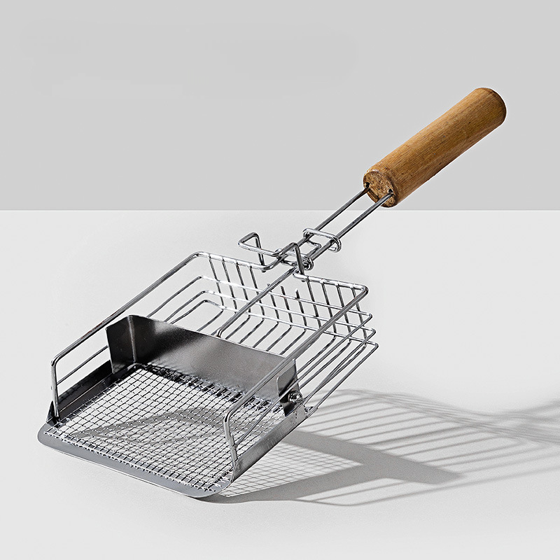 Metal Litter Scoop Dual Mesh Cat Toilet Shovel