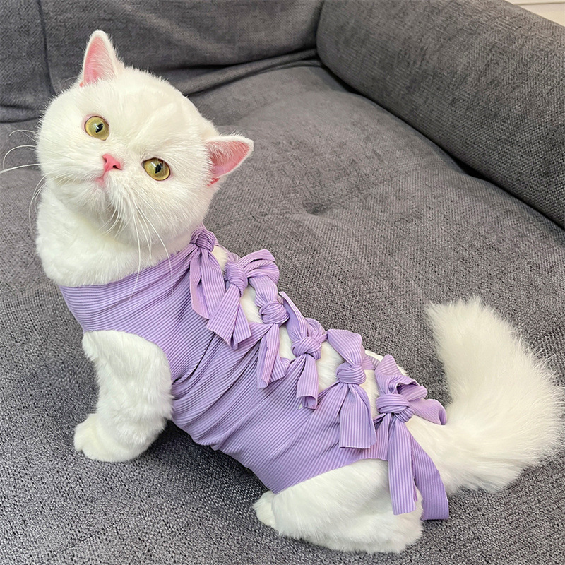 Pet Surgery Recovery Suit Soft Breathable Belly Protection