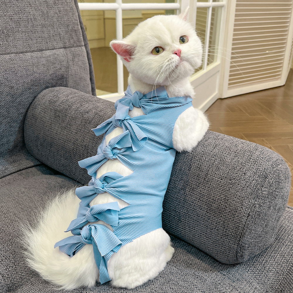 Pet Surgery Recovery Suit Soft Breathable Belly Protection