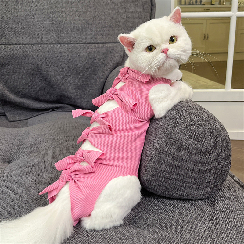 Pet Surgery Recovery Suit Soft Breathable Belly Protection