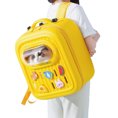 EVA Pet Backpack Dual Access Transparent Bubble Carrier 02