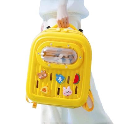 EVA Pet Backpack Dual Access Transparent Bubble Carrier 01