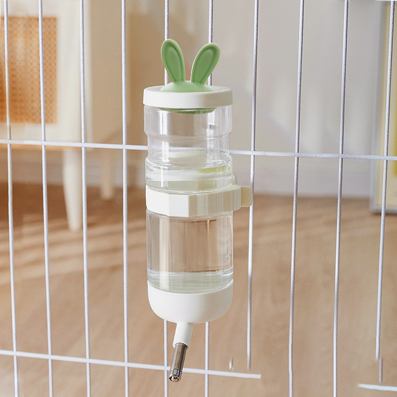 Pet Cage Water Bottle Automatic Licking Hanging Dispenser