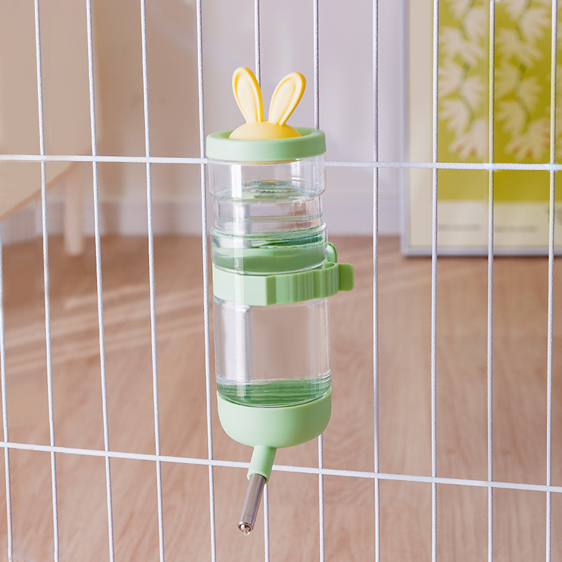 Pet Cage Water Bottle Automatic Licking Hanging Dispenser