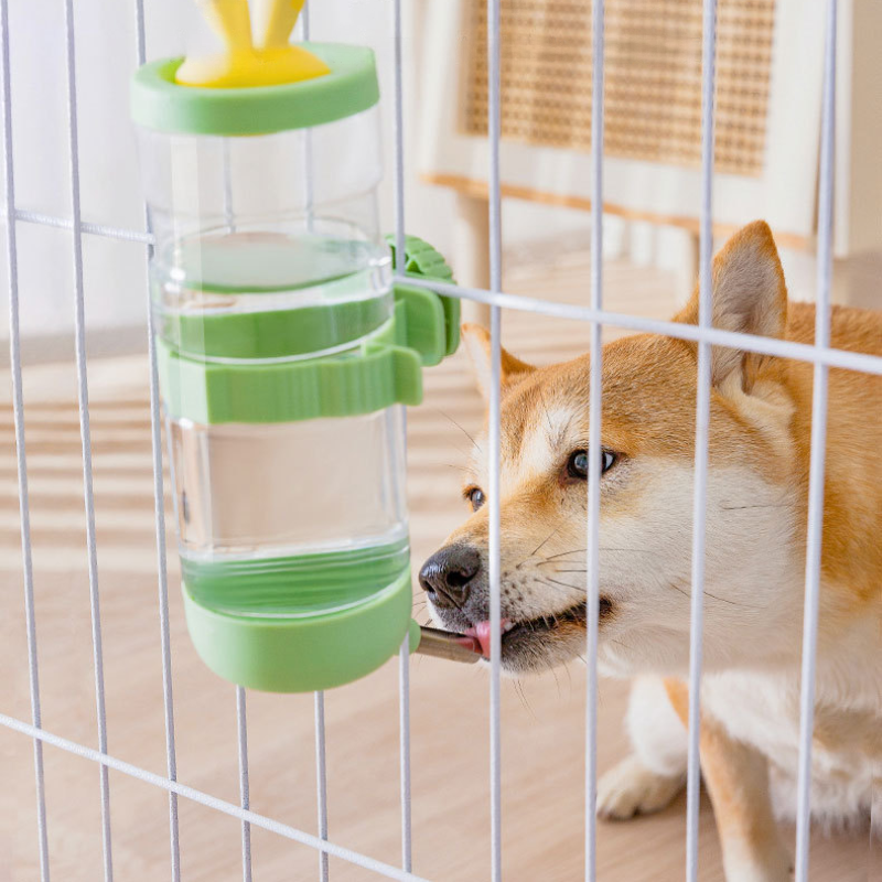 Pet Cage Water Bottle Automatic Licking Hanging Dispenser