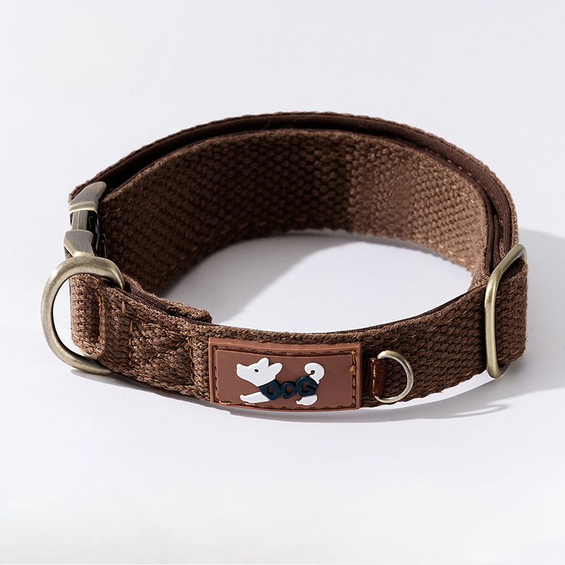 Double Layer Dog Collar Soft Padding Neck Protection