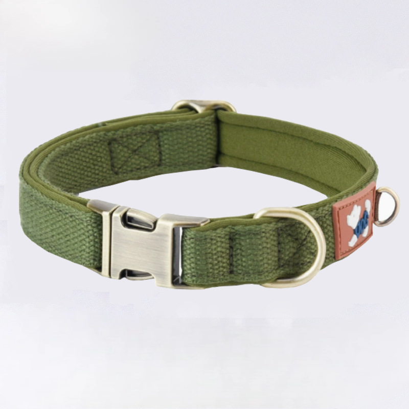 Double Layer Dog Collar Soft Padding Neck Protection