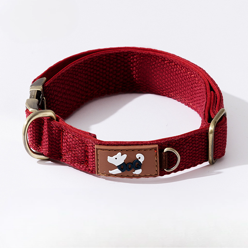 Double Layer Dog Collar Soft Padding Neck Protection
