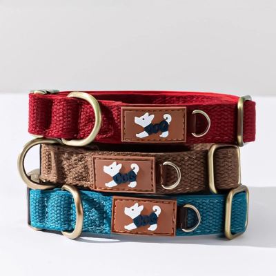 Double Layer Dog Collar Soft Padding Neck Protection 02