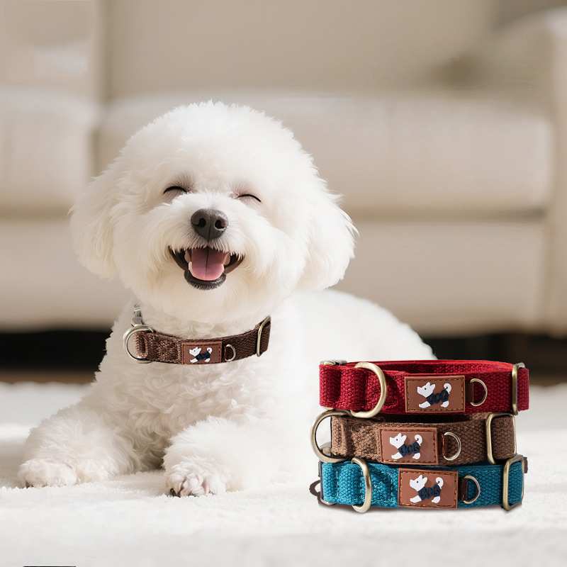 Double Layer Dog Collar Soft Padding Neck Protection
