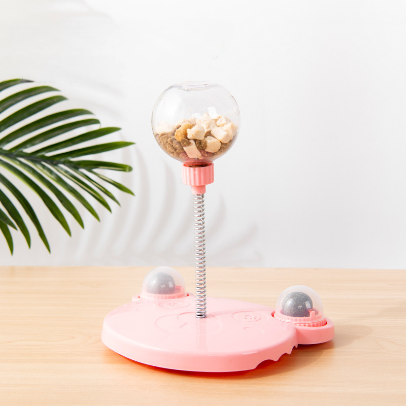 Pet Interactive Puzzle Toy Rolling Dispenser Ball