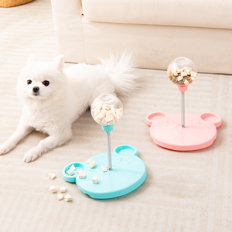 Pet Interactive Puzzle Toy Rolling Dispenser Ball