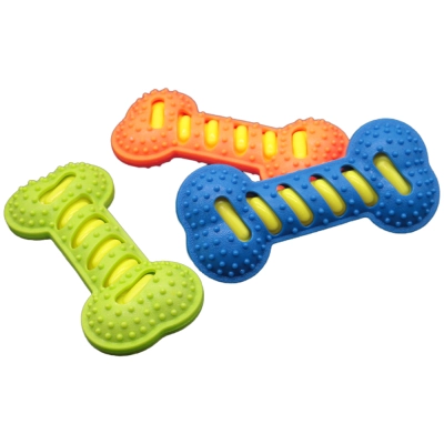 Dog Chew Toy Bone Shape Sound Function 01