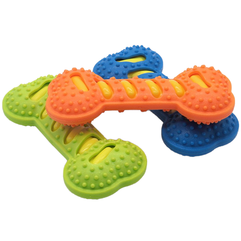 Dog Chew Toy Bone Shape Sound Function