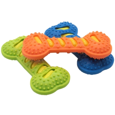 Dog Chew Toy Bone Shape Sound Function 02