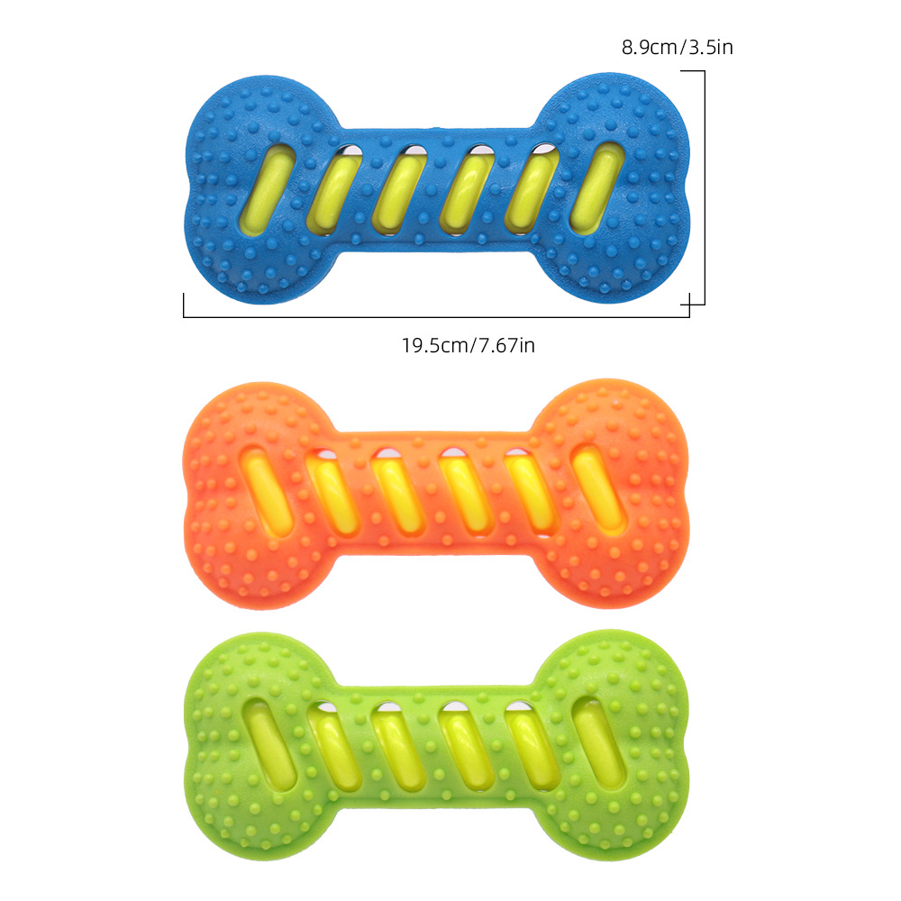 Dog Chew Toy Bone Shape Sound Function