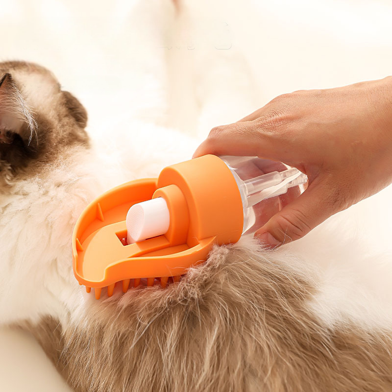 Pet Bath Brush Multi Function Silicone Massage Tool