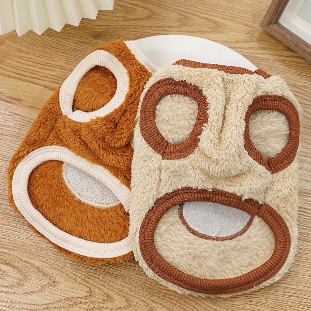 Pet Puppy Costume Set Plush Ear Design