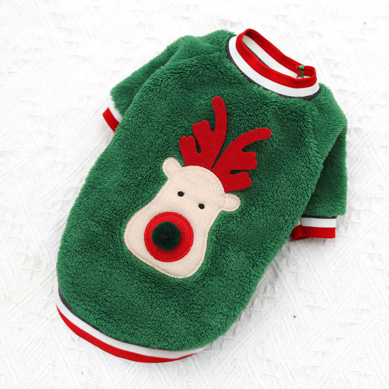 Pet Reindeer Sweater Set Festive Holiday Design