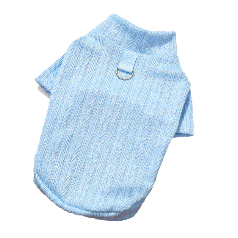 Pet Knit Sweater Set High Neck Design