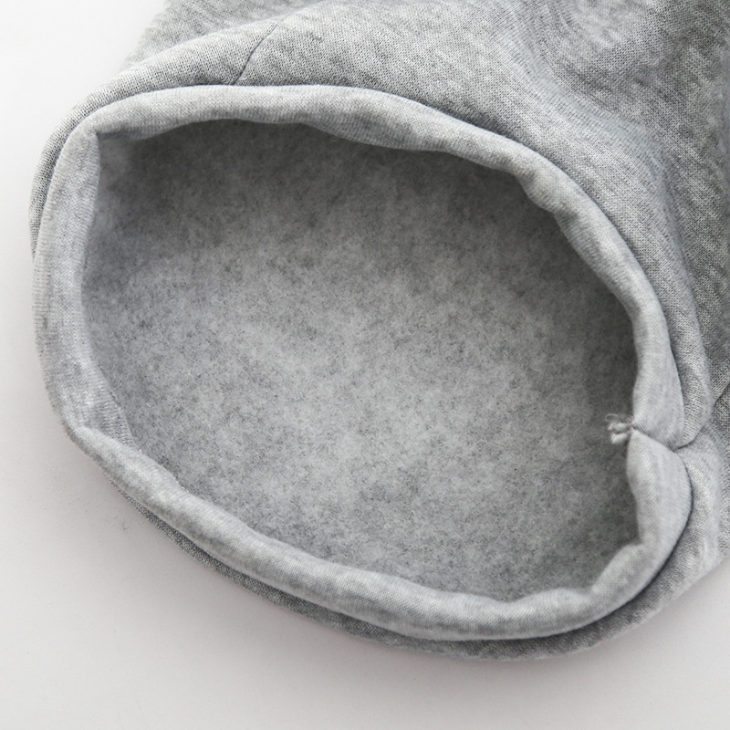 Pet Hoodie Set Plush Ball Design