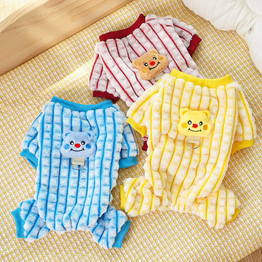 Pet Bear Outfit Set Full Body Design