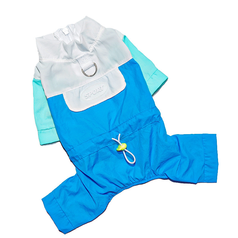 Pet Sport Suit Set Lightweight Windproof Design