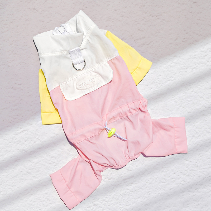 Pet Sport Suit Set Lightweight Windproof Design