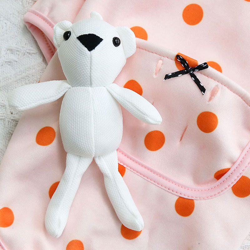 Pet Pocket Outfit Polka Dot Design