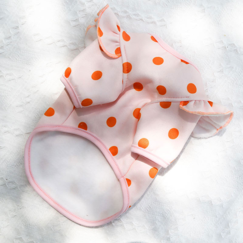 Pet Pocket Outfit Polka Dot Design