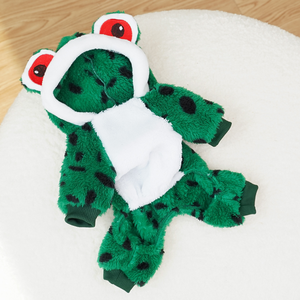 Pet Frog Costume Four Legs Design