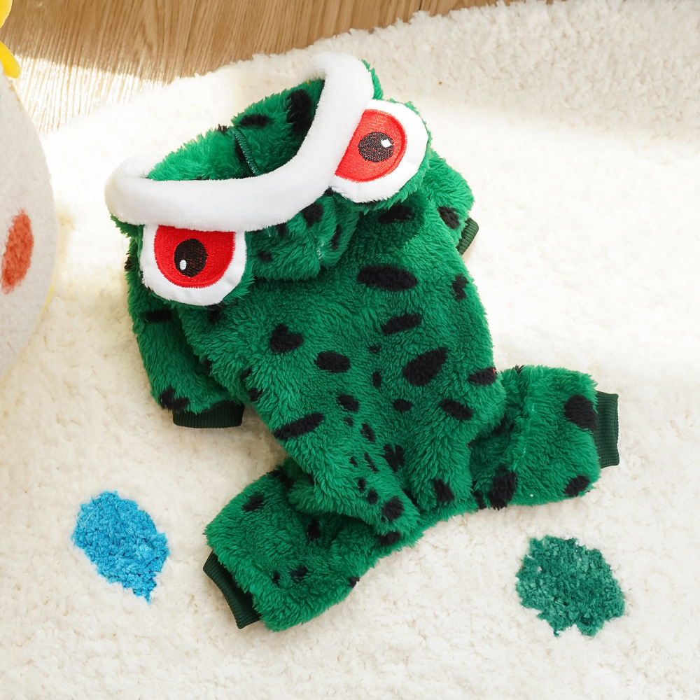 Pet Frog Costume Four Legs Design