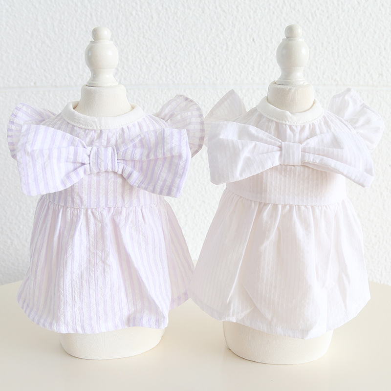 Pet Bow Dress Flowy Skirt Design