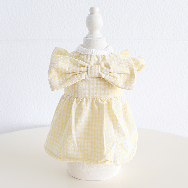 Pet Bow Dress Flowy Skirt Design