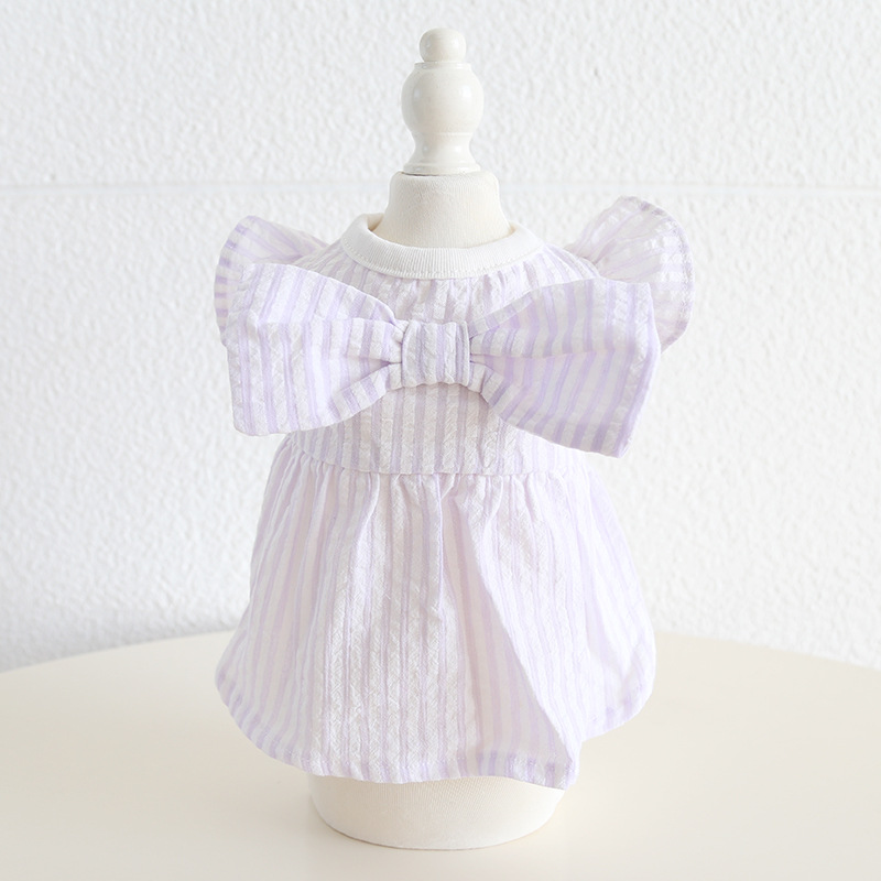 Pet Bow Dress Flowy Skirt Design