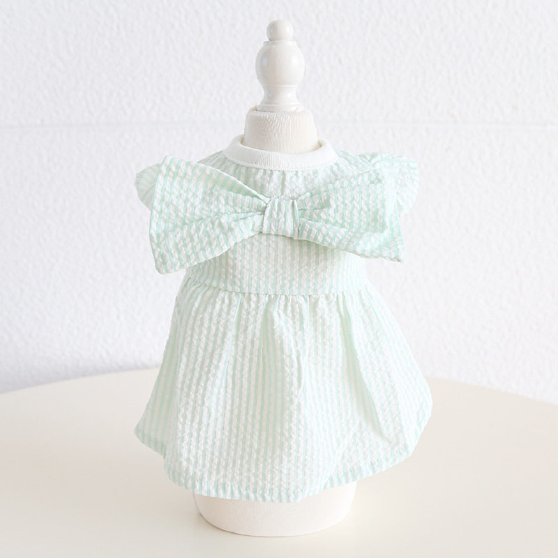 Pet Bow Dress Flowy Skirt Design