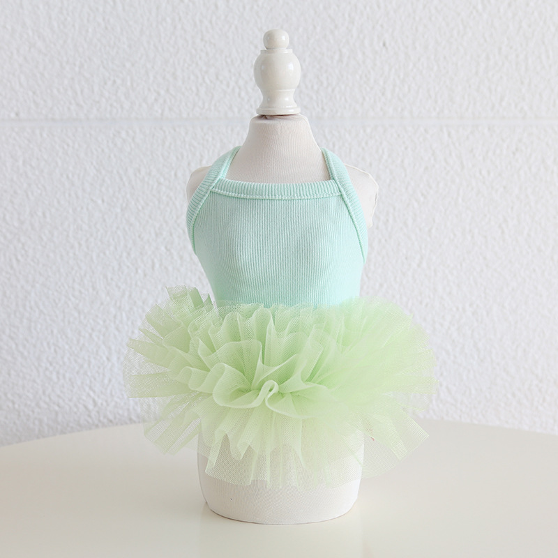 Pet Ballet Dress Layered Tulle Skirt