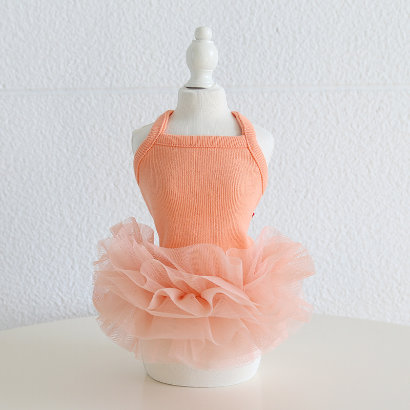 Pet Ballet Dress Layered Tulle Skirt