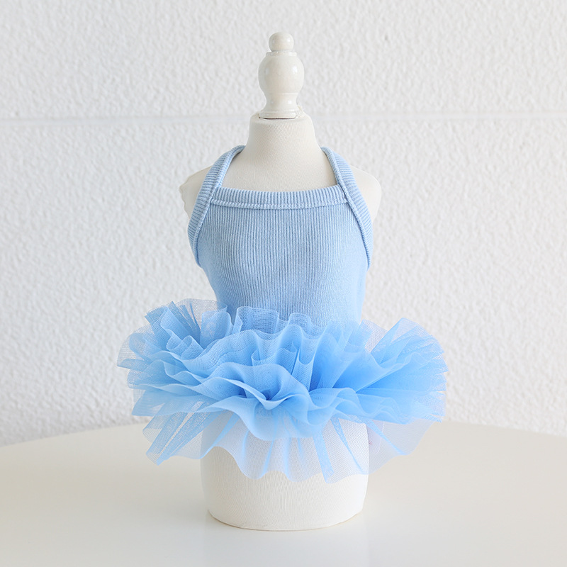 Pet Ballet Dress Layered Tulle Skirt
