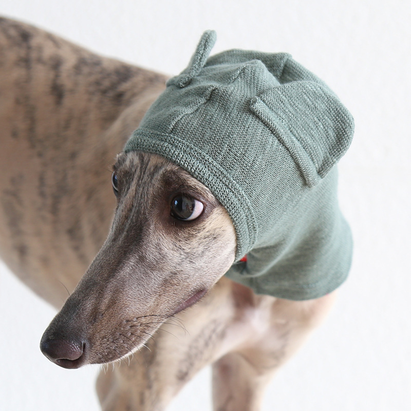 Pet Knit Cap Ear Design Soft Comfort