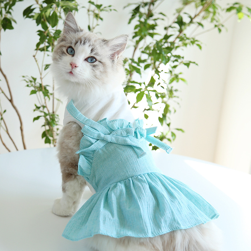 Pet Strapless Dress Double Bow Tiered Skirt