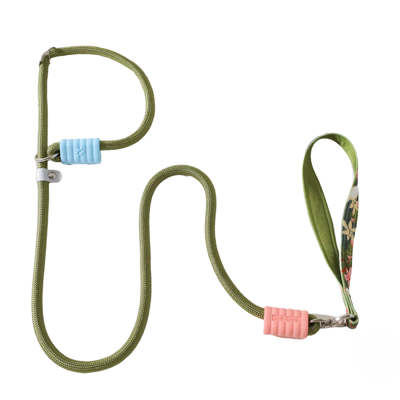 Pet Anti Pull Leash Swivel Ring Design