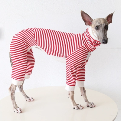 Pet Pajama Set Full Body Coverage Design 02