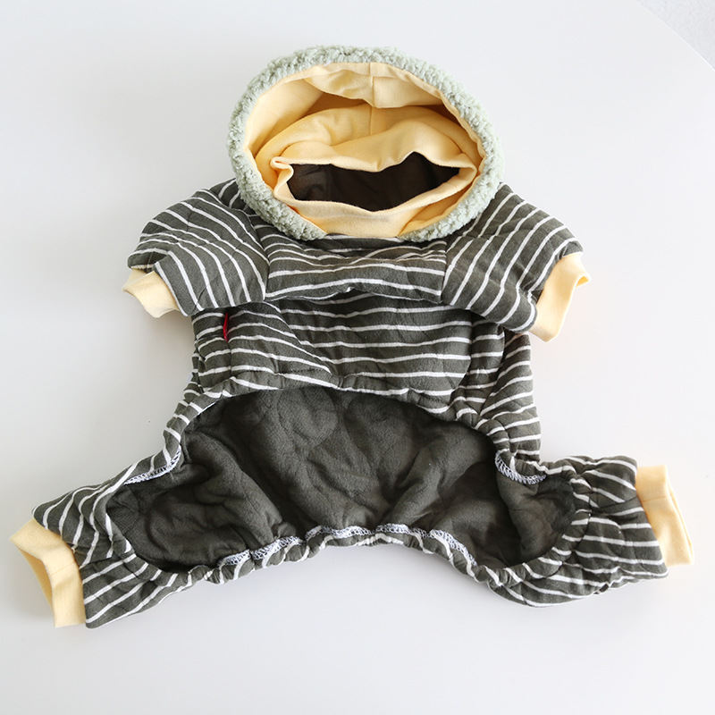 Pet Fox Moon Onesie Plush Hood Winter