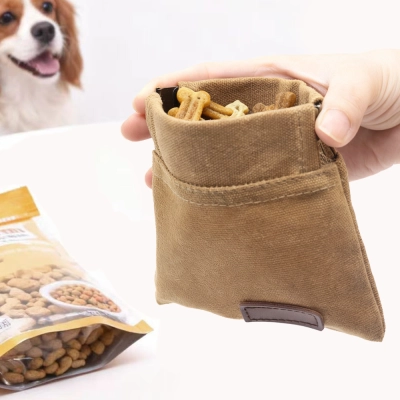 Pet Walking Bag Leash Attachment Snack Pouch 01